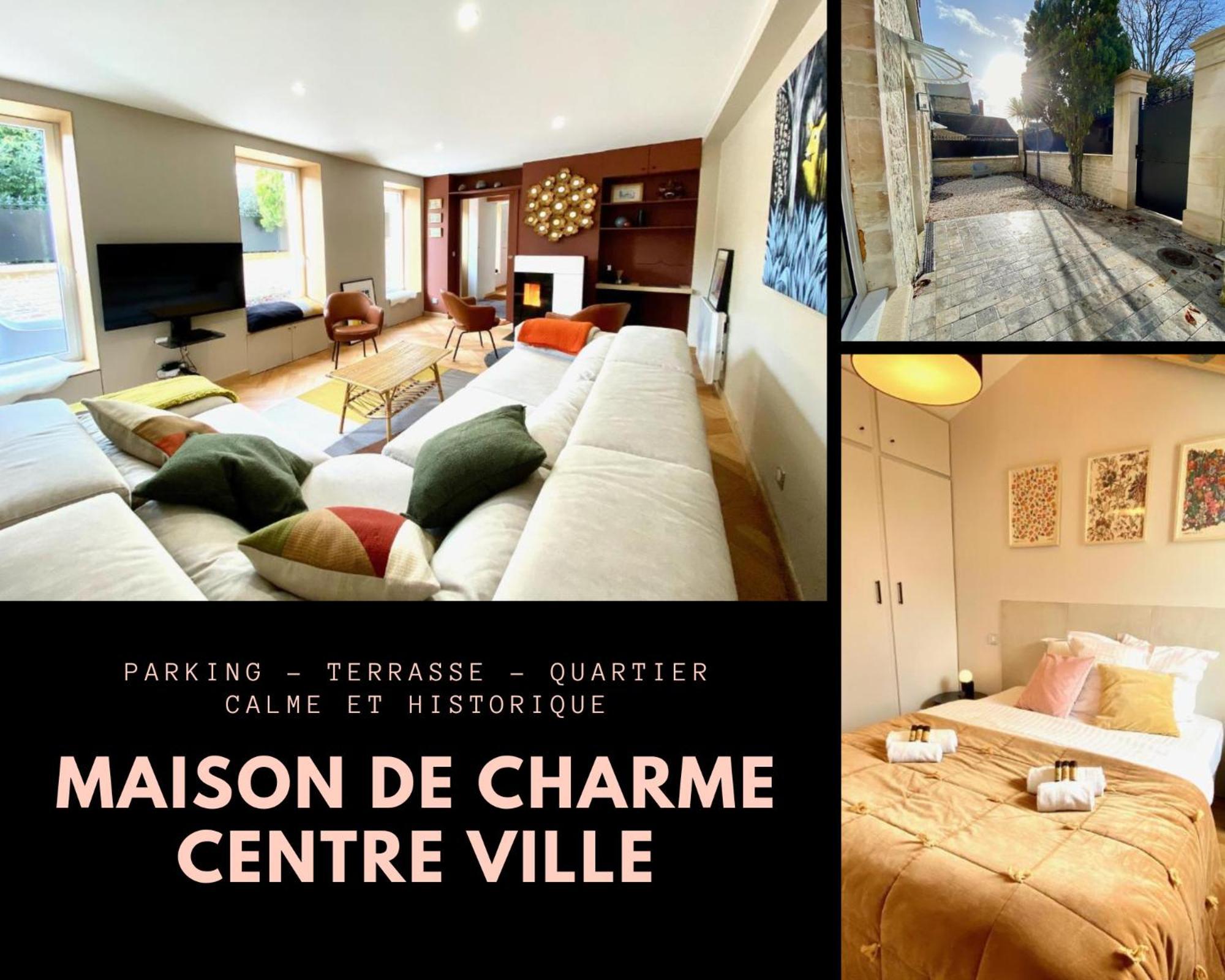 Apartment Le Capella, Magnifique Maison Au Calme Avec Garage Caen